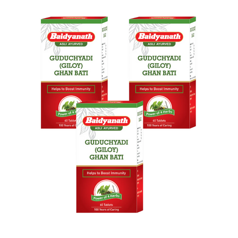 Baidyanath (Nagpur) Guduchyadi (Giloy) Ghan Bati 60 tablets