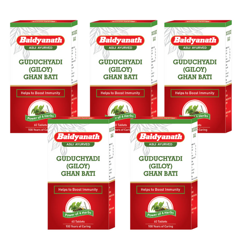 Baidyanath (Nagpur) Guduchyadi (Giloy) Ghan Bati 60 tablets