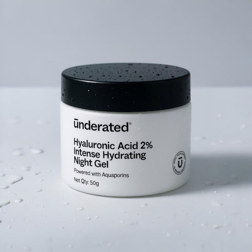 Underated 2% Hyaluronic Acid Intense Hydrating Night Gel