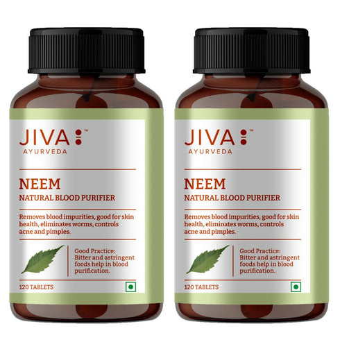 Jiva Ayurveda Neem Blood Purifier Tablets