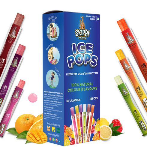 Skippi Ice Pops All Flavor Box