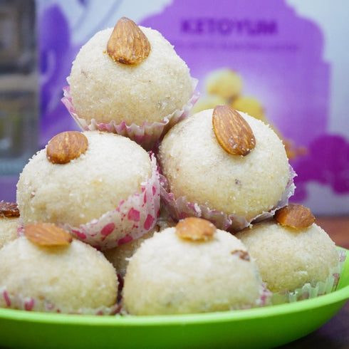 KetoYum Almond Laddu