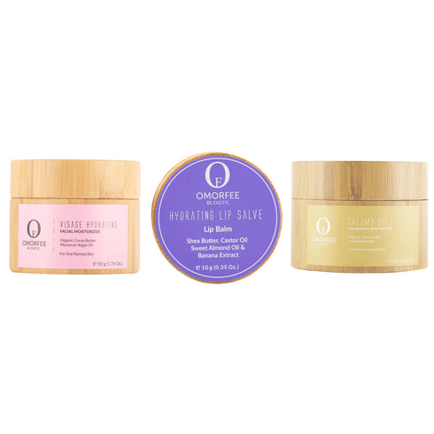 Omorfee India Golden Nourish Holiday Gift Set