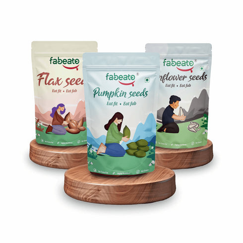 Fabeato Natural Premium Raw Seeds Combo