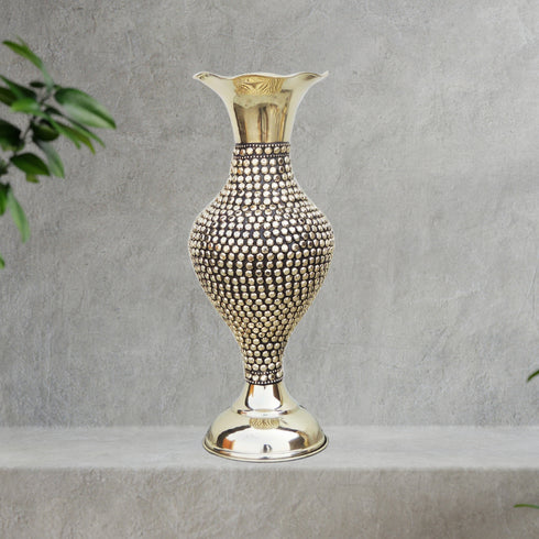 Brass Beads Flower Pot 0.575Kg