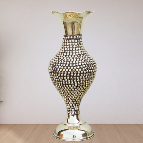 Brass Beads Flower Pot 0.575Kg