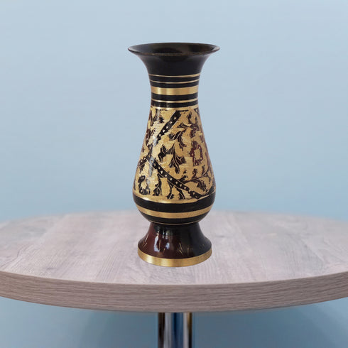 Brass Flower Pot Vase 0.17Kg