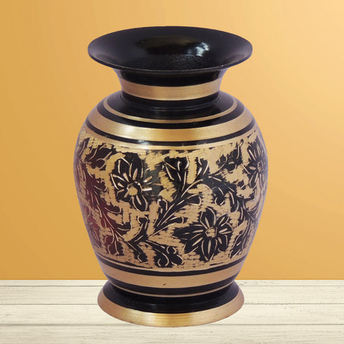 Brass Flower Pot Vase 0.21Kg