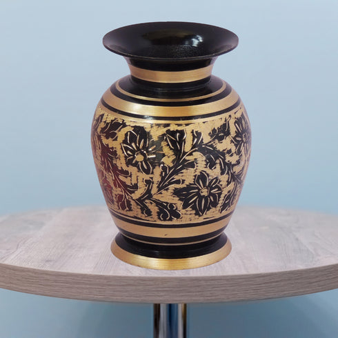 Brass Flower Pot Vase 0.21Kg