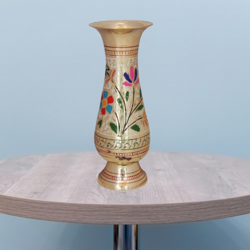 Brass Flower Pot Vase 0.295Kg