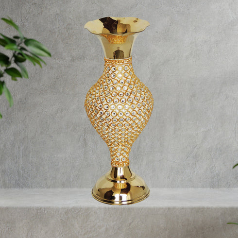 Brass Flower Pot Vase 0.47Kg