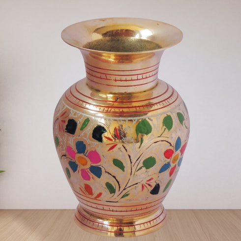 Brass Flower Pot Vase 0.4Kg