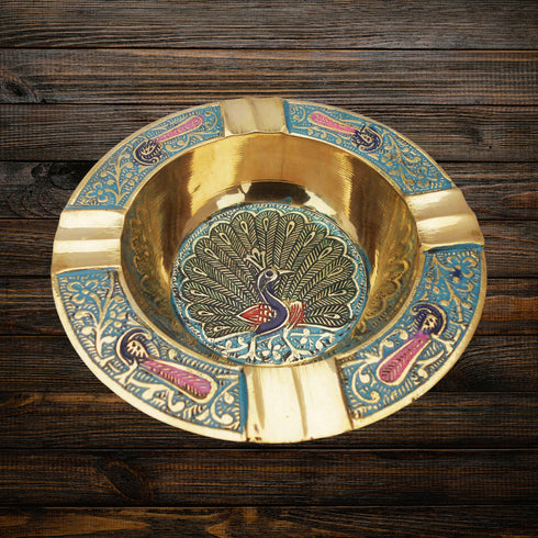 Brass Ashtray Ash Tray 0.12Kg