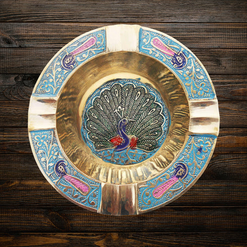 Brass Ashtray Ash Tray 0.12Kg