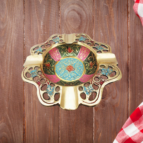 Brass Ashtray Ash Tray 0.18Kg