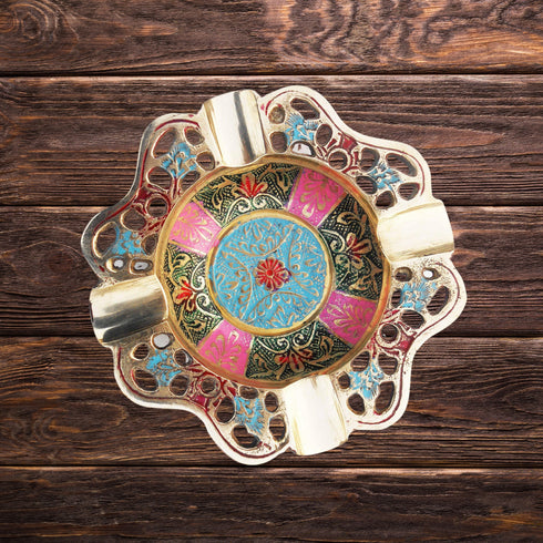 Brass Ashtray Ash Tray 0.18Kg