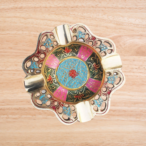 Brass Ashtray Ash Tray 0.18Kg