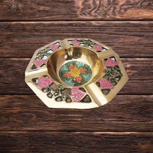 Brass Ashtray Ash Tray 0.2Kg