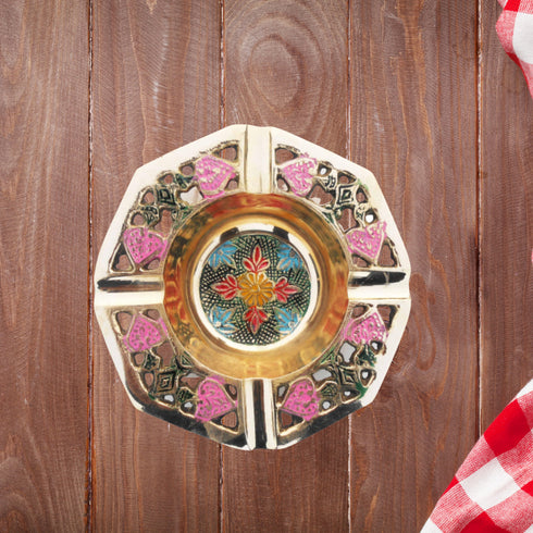 Brass Ashtray Ash Tray 0.2Kg