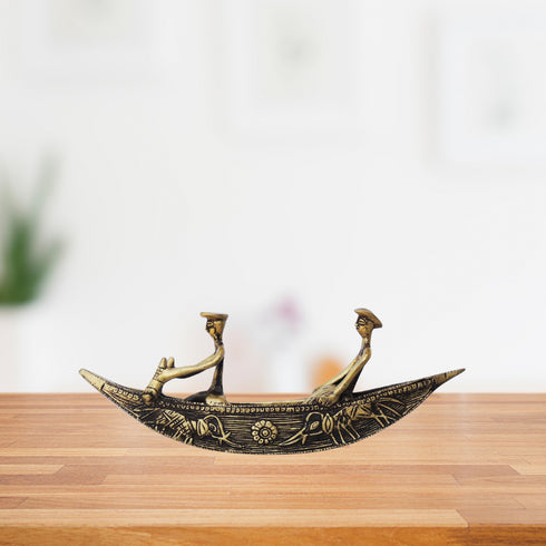 Brass Boat Statue 1.56Kg