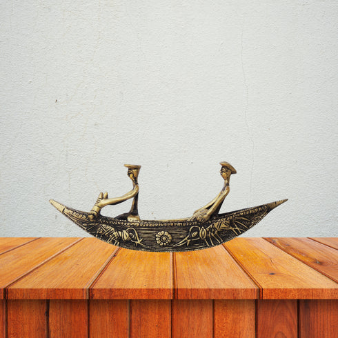 Brass Boat Statue 1.56Kg