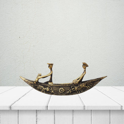 Brass Boat Statue 1.56Kg