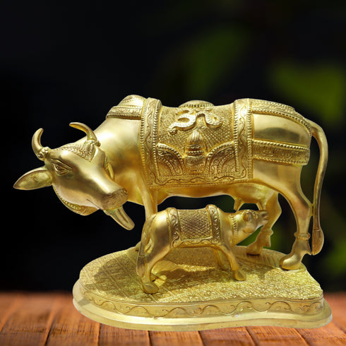 Brass Gaye Bachdha SF Statue 5.5kg