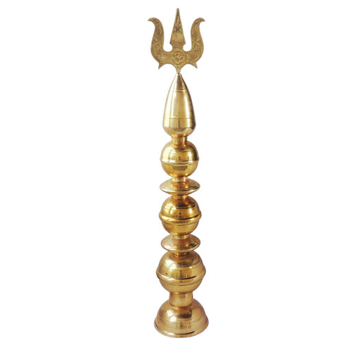 Brass Kalash Trishul 10.24Kg