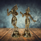 Brass Radha Krishna Yugal Jodi Idol 1957g