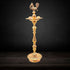 Brass Table Mahabharat Oil Lamp Deepak 8kg