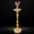 Brass Table Mahabharat Oil Lamp Deepak 8kg