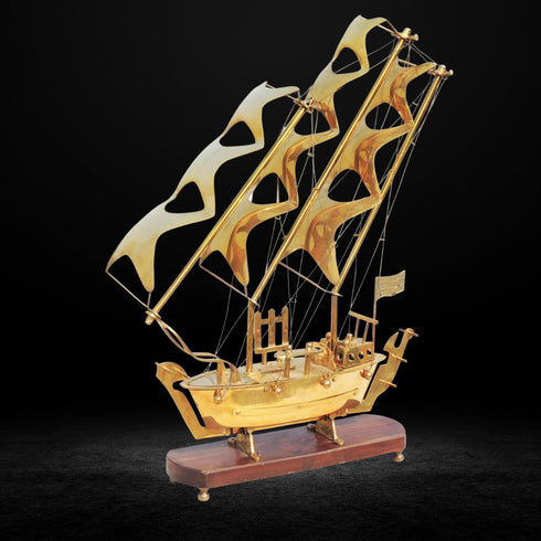 Brass Table Ship 7kg