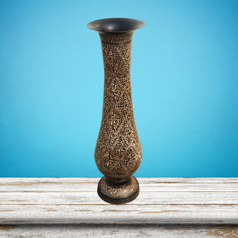 Brass Flower Pot Vase 2.94Kg