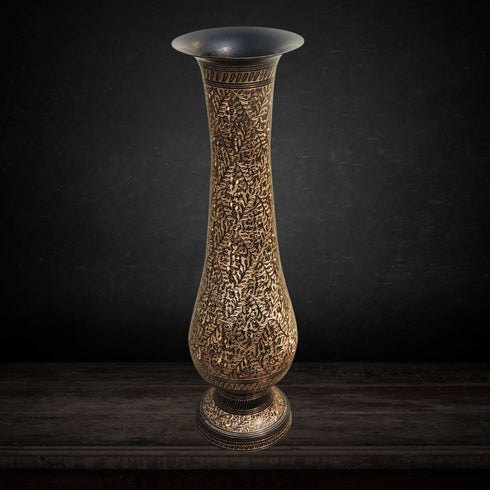 Brass Flower Pot Vase 2.94Kg