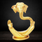 Brass Ganesh Ji Invisible Statue 3.66kg