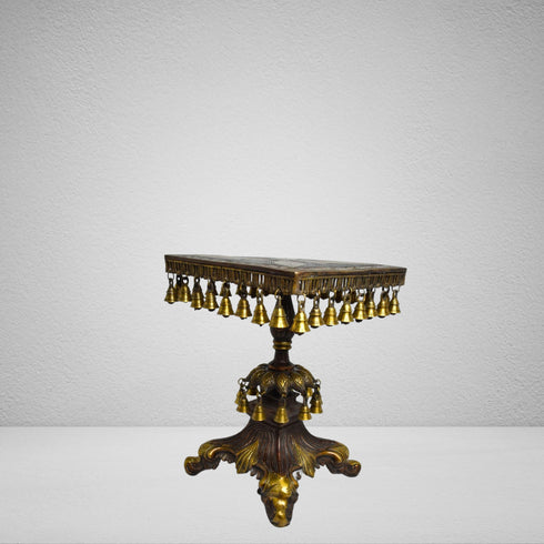 Brass Home Stool God Idol Statue 21.5Kg