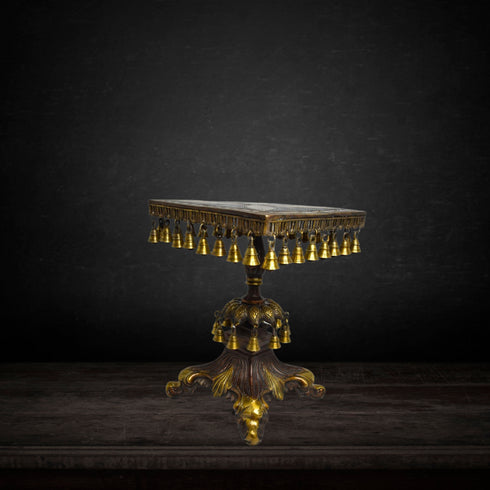 Brass Home Stool God Idol Statue 21.5Kg