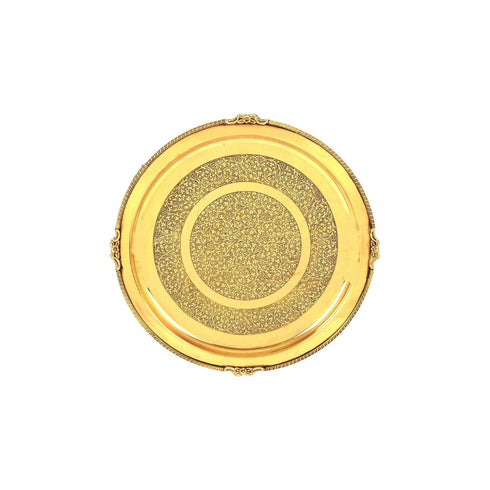 Brass Thali Embose 0.6kg