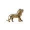 Brass Showpiece Lion Statue 1.37kg