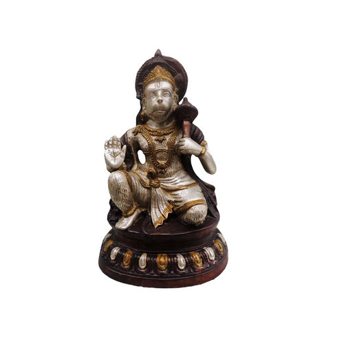 Brass Hanuman Ji Statue 8.778Kg
