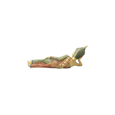 Brass Sleeping Buddha Statue 3.57kg