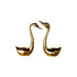 Brass Showpiece Duck Pair Statue 6.668kg