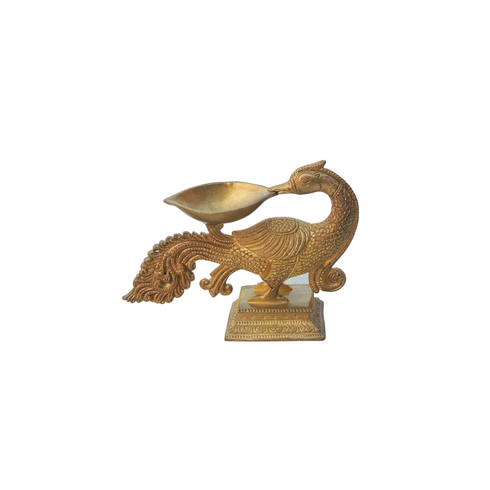 Brass Table Murga Deepak 0.97 Kg