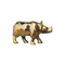 Brass Showpiece Rhino Gainda Genda Statue 0.35kg