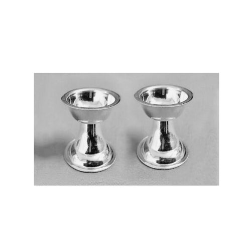 Pair of Pure Silver Pair Diyas 20g