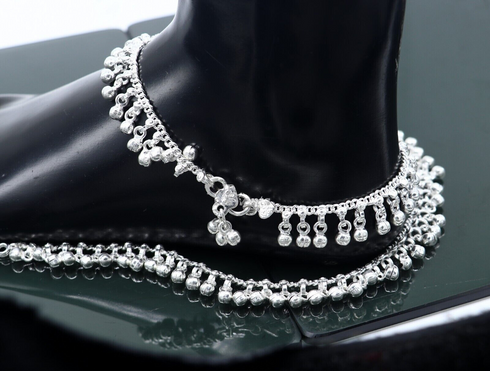 Pure Silver Baby Anklet 40 grams