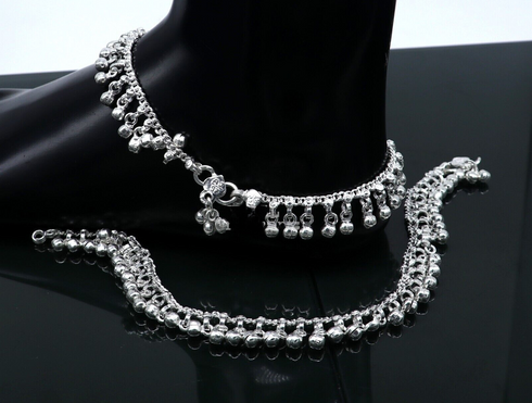 Pure Silver Baby Anklet 40 grams