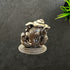 Pure Silver Ganesh Antique Idol 5g 1 Pcs