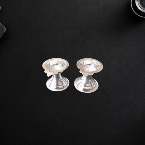 Pure Silver Diyas pair 20grams