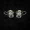 Pure Silver Pair Diyas With Handle 21g